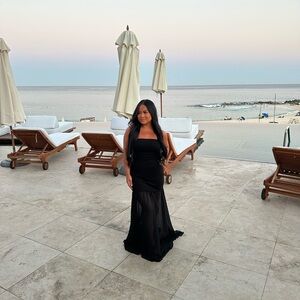MAXI BLACK DRESS